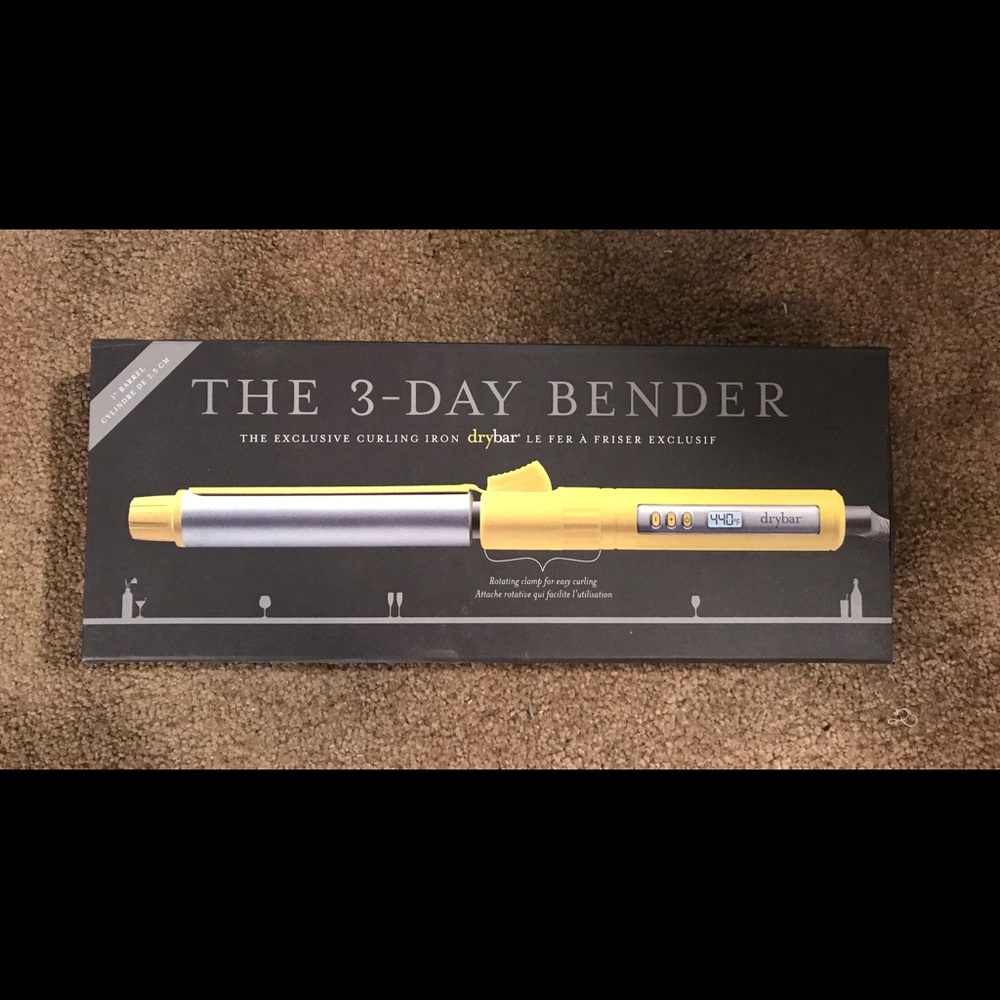The 3 day Bender 1 inch curling wand/iron